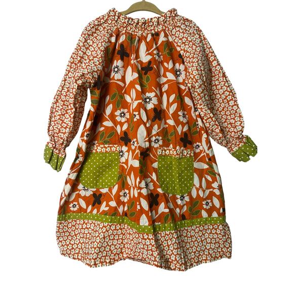 Jelly the Pug Maple Peasant Dress - Picture 1 of 7